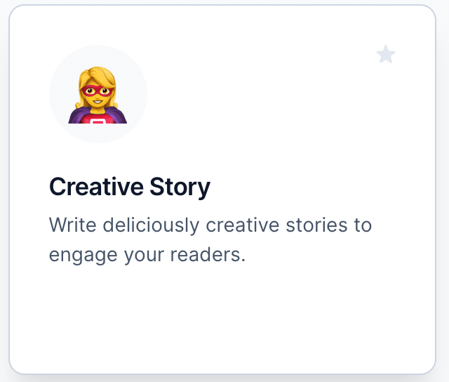 Let jarvis write a creative story by Jarvis to boost your marketing copy