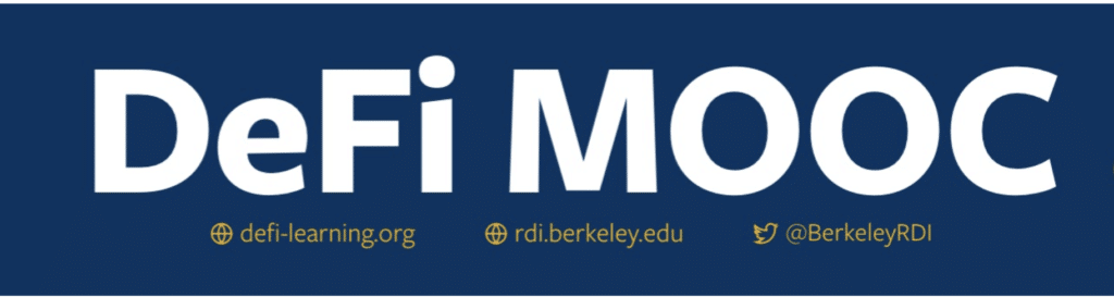 DeFi MOOC course by UC berkley