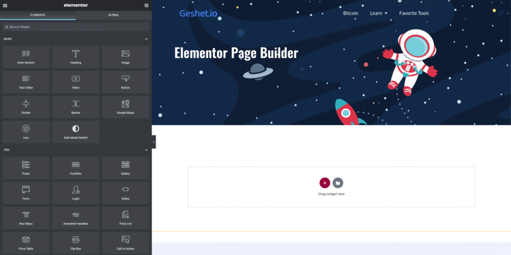 elementor page builder lets you create beautiful wordpress website and fast